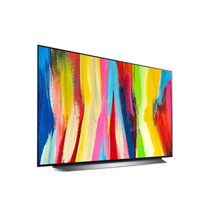 LG OLED48C21LA, OLED evo 4K, 48", центральная подставка, серый - Телевизор