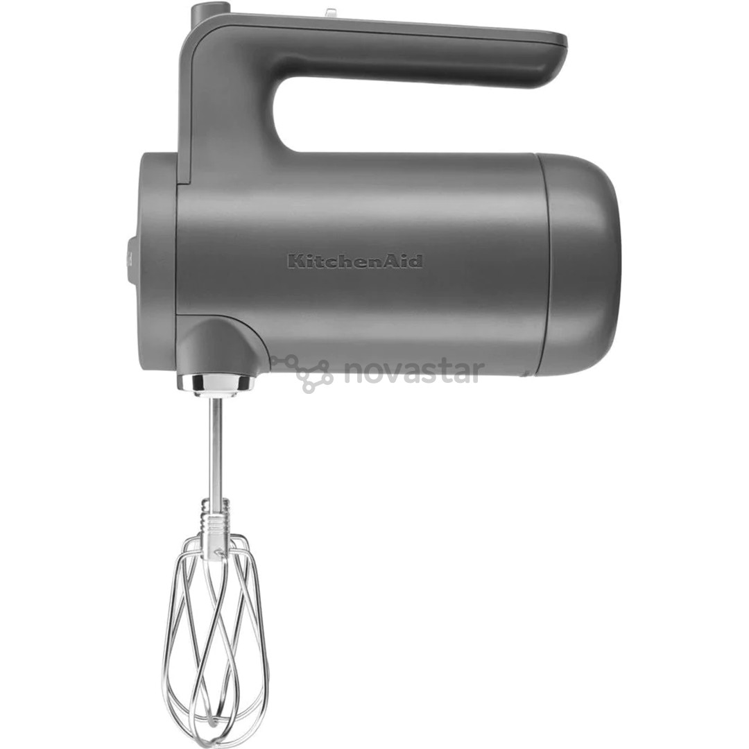 KitchenAid, grey - Cordless hand mixer