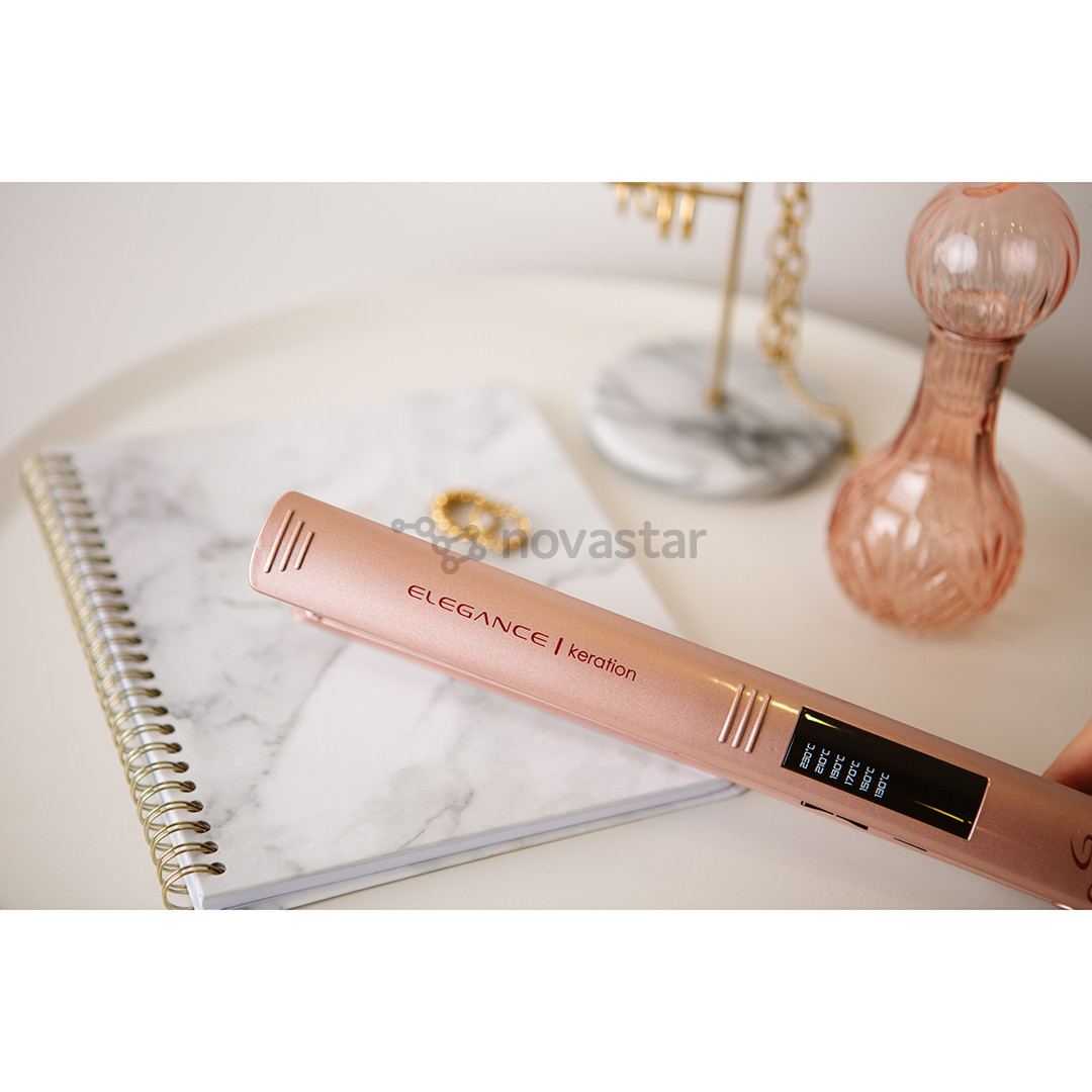 GA.MA Keration Elegance LED, 130-230 °C, copper - Straightener