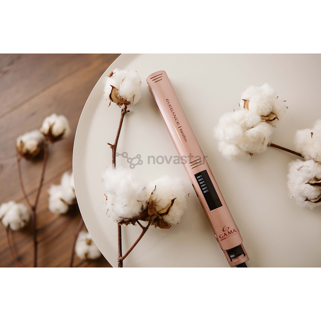 GA.MA Keration Elegance LED, 130-230 °C, copper - Straightener