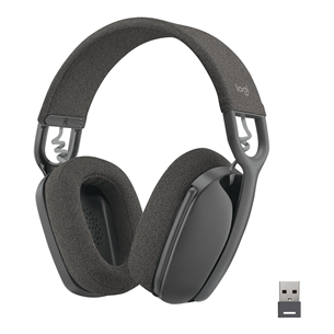 Ausinės Logitech Zone Vibe 125, Belaidės, Juodos