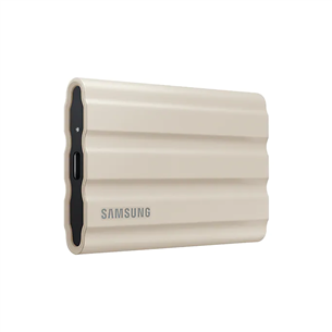 Samsung T7 Shield, 2 TB, USB-C 3.2, beige - Portable SSD