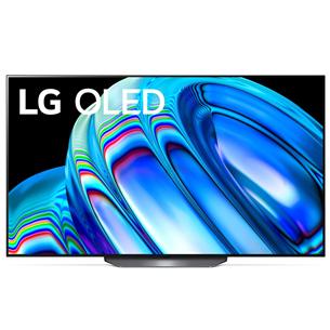 LG OLED TV B2, 65'', 4K UHD, central stand, gray - TV