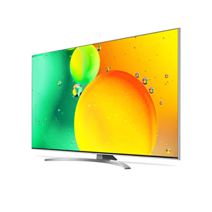 LG NANO783QA, 55", Ultra HD, LCD, NanoCell, silver - TV