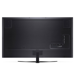 LG QNED86, 86", MiniLED, Ultra HD, center stand, black - TV