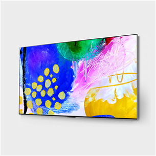 LG G2, 83", OLED, Ultra HD, silver - TV