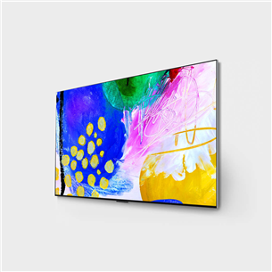 LG G2, 83", OLED, Ultra HD, silver - TV