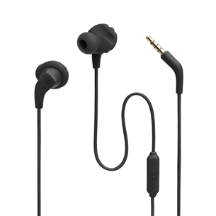 Ausinės JBL Endurance Run 2, Juodos JBLENDURRUN2BLK