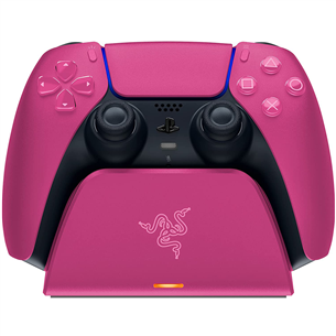 Razer Quick Charge Stand PS5, розовый - Зарядное устройство