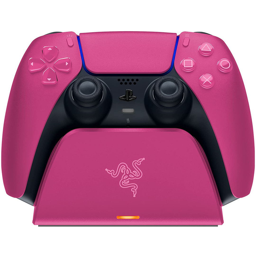 Razer Quick Charge Stand PS5, розовый - Зарядное устройство