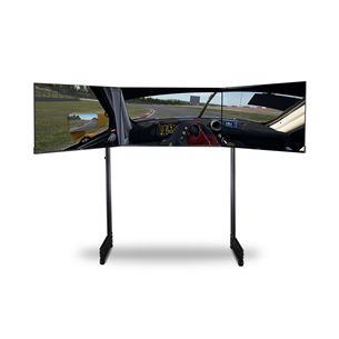 Next Level Racing Elite Freestanding Triple Monitor Stand, black - Monitor stand accessory