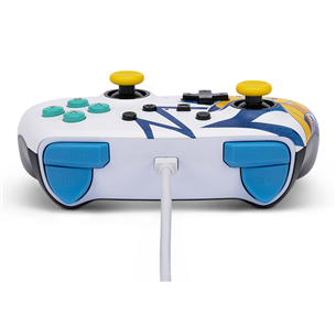 Žaidimų pultelis PowerA Nintendo Switch Enhanced Pikachu High Voltage, white