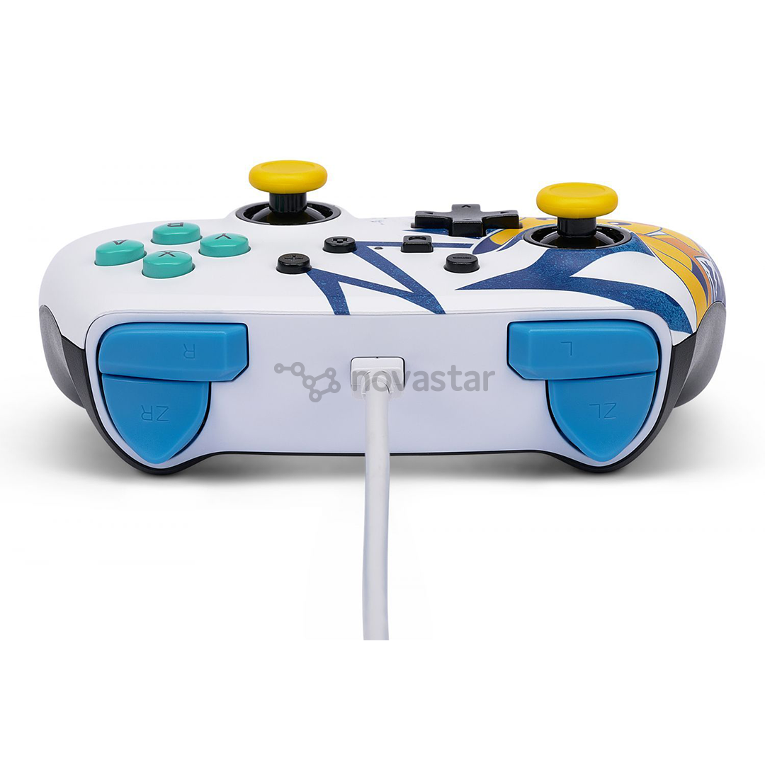 Žaidimų pultelis PowerA Nintendo Switch Enhanced Pikachu High Voltage, white
