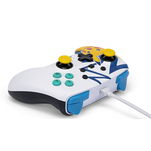 Žaidimų pultelis PowerA Nintendo Switch Enhanced Pikachu High Voltage, white