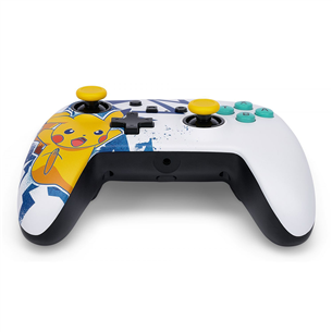 Žaidimų pultelis PowerA Nintendo Switch Enhanced Pikachu High Voltage, white