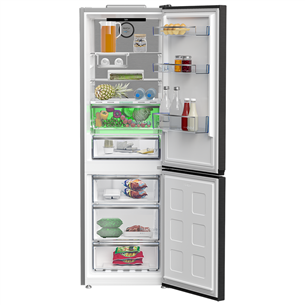 Beko, Beyond, NoFrost, WiFi, 316 L, height 186.5 cm, dark grey - Refrigerator