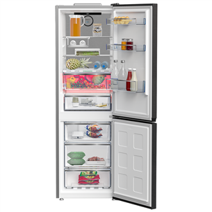 Beko, Beyond, NoFrost, WiFi, 316 L, height 186.5 cm, dark grey - Refrigerator