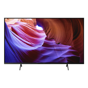 Sony X89K, 50'', 4K UHD, LED LCD, feet stand, black - TV