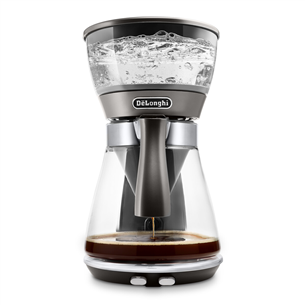 Kavos virimo aparatas DeLonghi Clessidra, water tank 1.25 L, sidabrinis ICM17210