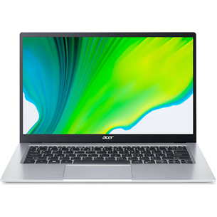 Nešiojamas kompiuteris Acer Swift 1/Intel Pentium Quad-Core N5030/Intel® UHD Graphics 605/RAM 8GB/SSD 256GB/ENG NX.HYSEL.009