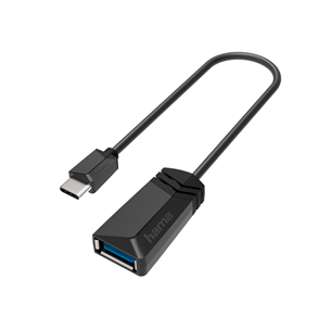 Adapteris Hama USB-C plug > USB-A 3.1 socket , 0.15 m 00200312