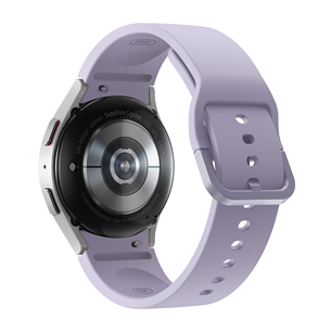 Samsung Galaxy Watch5, 40 мм, LTE, серебристый/сиреневый ремешок - Смарт-часы