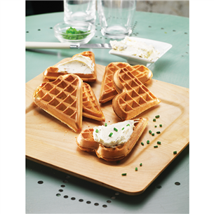 Tefal Snack Collection - Heart-shaped waffle set