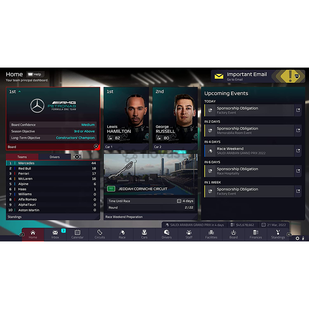 Žaidimas Xbox One/Series X F1 Manager 2022