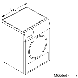 Džiovyklė Bosch WQG233CBSN