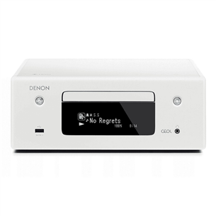 Garso stiprintuvas Denon CEOL N10, CD, BT, WiFi, white RCDN10W