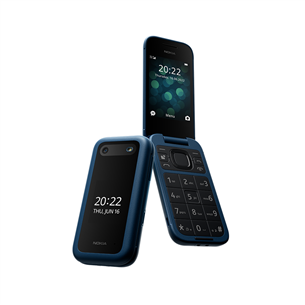 Nokia 2660 Flip, blue 1GF011GPG1A02