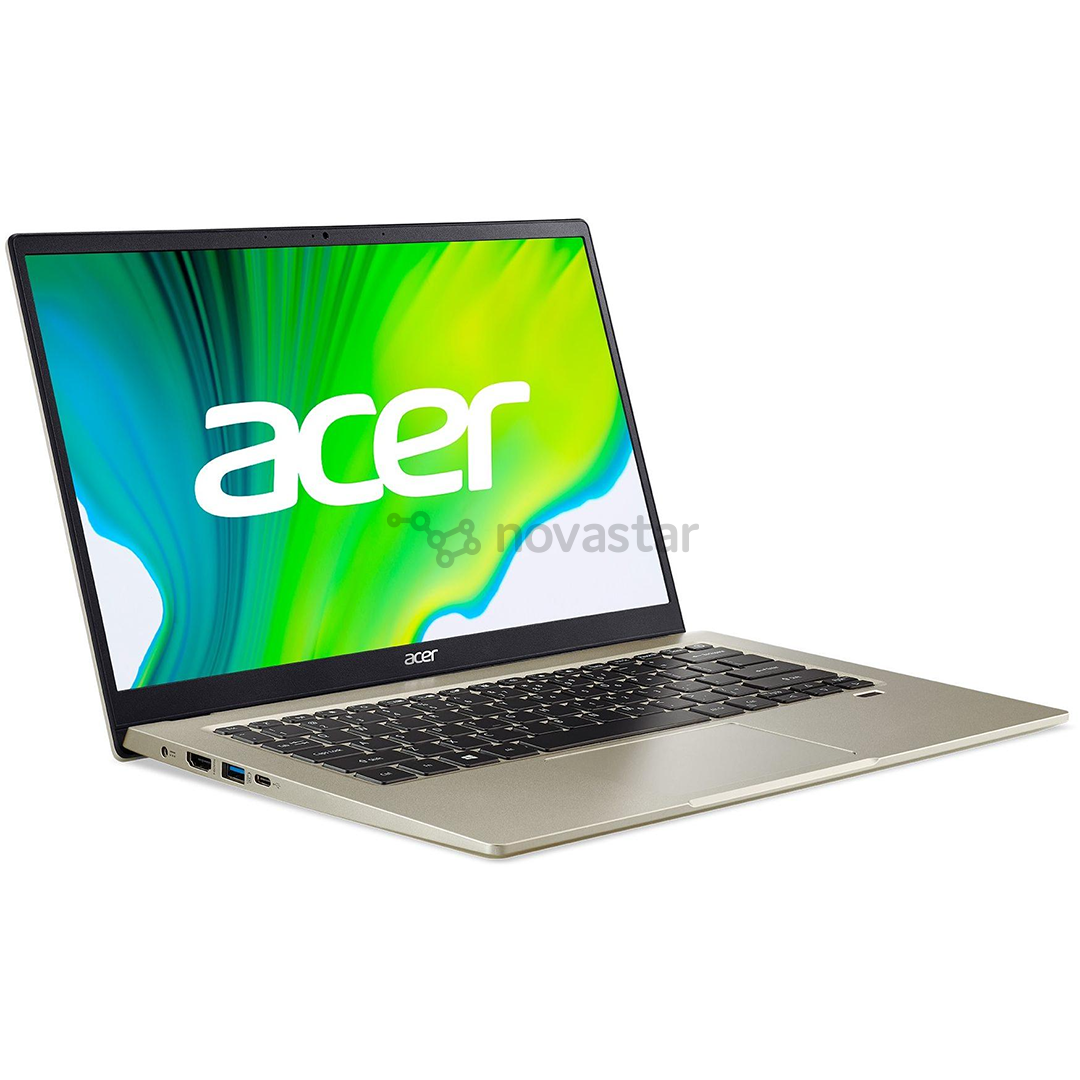 Nešiojamas kompiuteris Acer Swift 1, 14 FHD Intel Pentium Quad-Core-N6000/Intel UHD Graphics/256 GB SSD/8 GB RAM/W10H/ENG