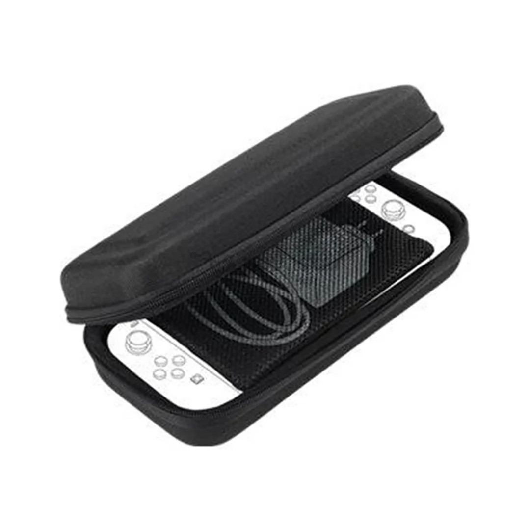 Dėklas Bigben Interactive Nintendo Switch V2, black + ekrano apsauga