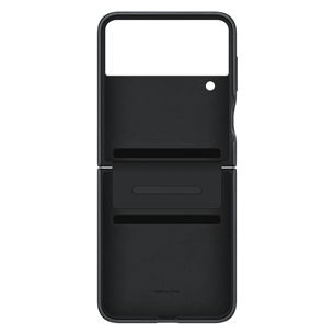 Dėklas Samsung Galaxy Flip4 Flap Leather, black