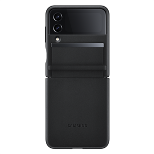 Dėklas Samsung Galaxy Flip4 Flap Leather, black