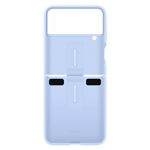 Dėklas Galaxy Flip4 Silicone Cover with Ring, blue