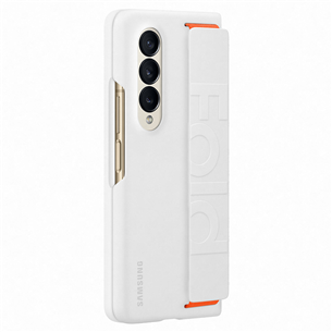 Dėklas Samsung Galaxy Fold4 Silicone Grip Cover, white