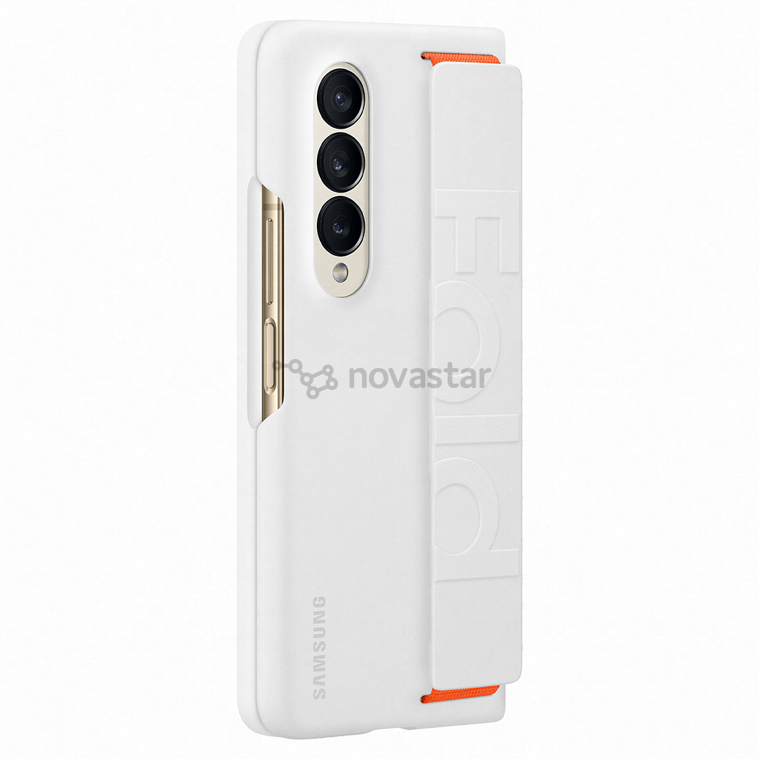 Dėklas Samsung Galaxy Fold4 Silicone Grip Cover, white