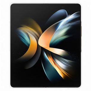 Dėklas Samsung Galaxy Fold4 Silicone Grip Cover, white