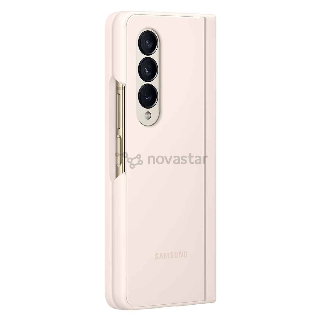 Dėklas Samsung Galaxy Fold4 Slim Standing Cover, beige