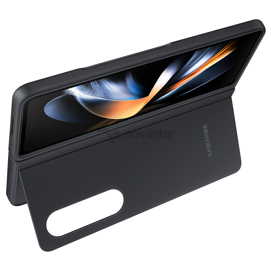 Dėklas Samsung Galaxy Fold4 Slim Standing Cover, black