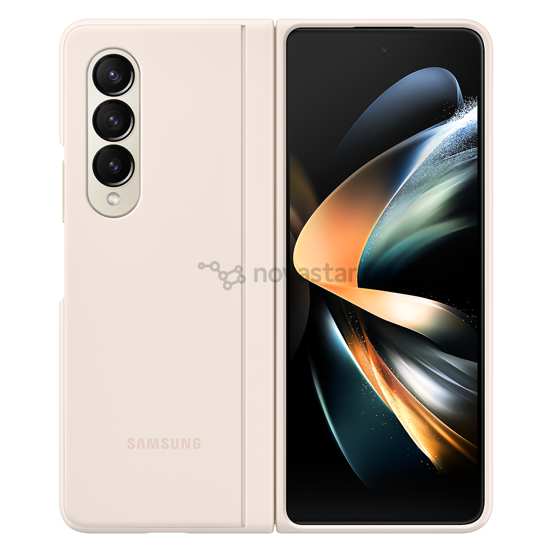 Dėklas Samsung Galaxy Fold4 Slim Standing Cover, beige