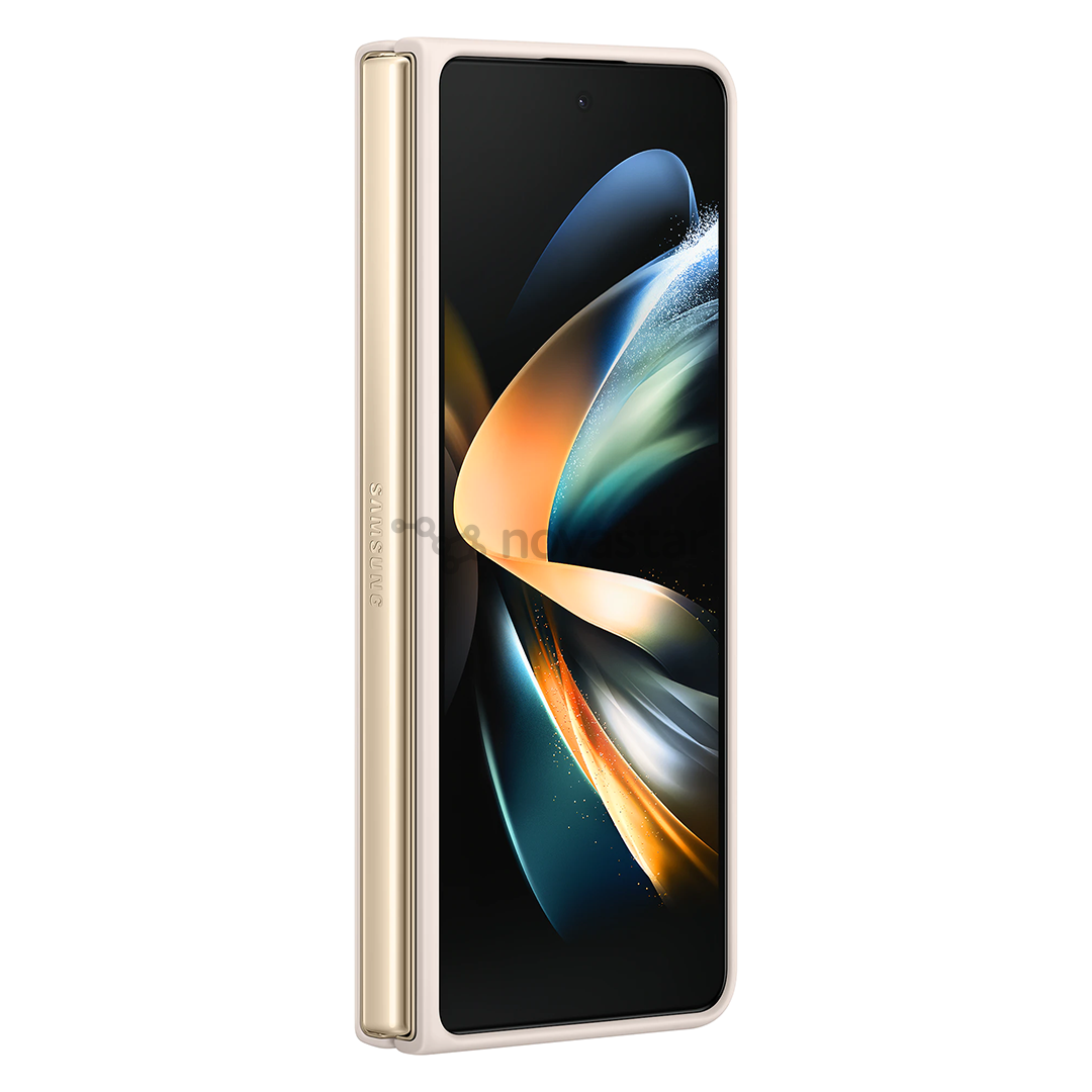 Dėklas Samsung Galaxy Fold4 Slim Standing Cover, beige
