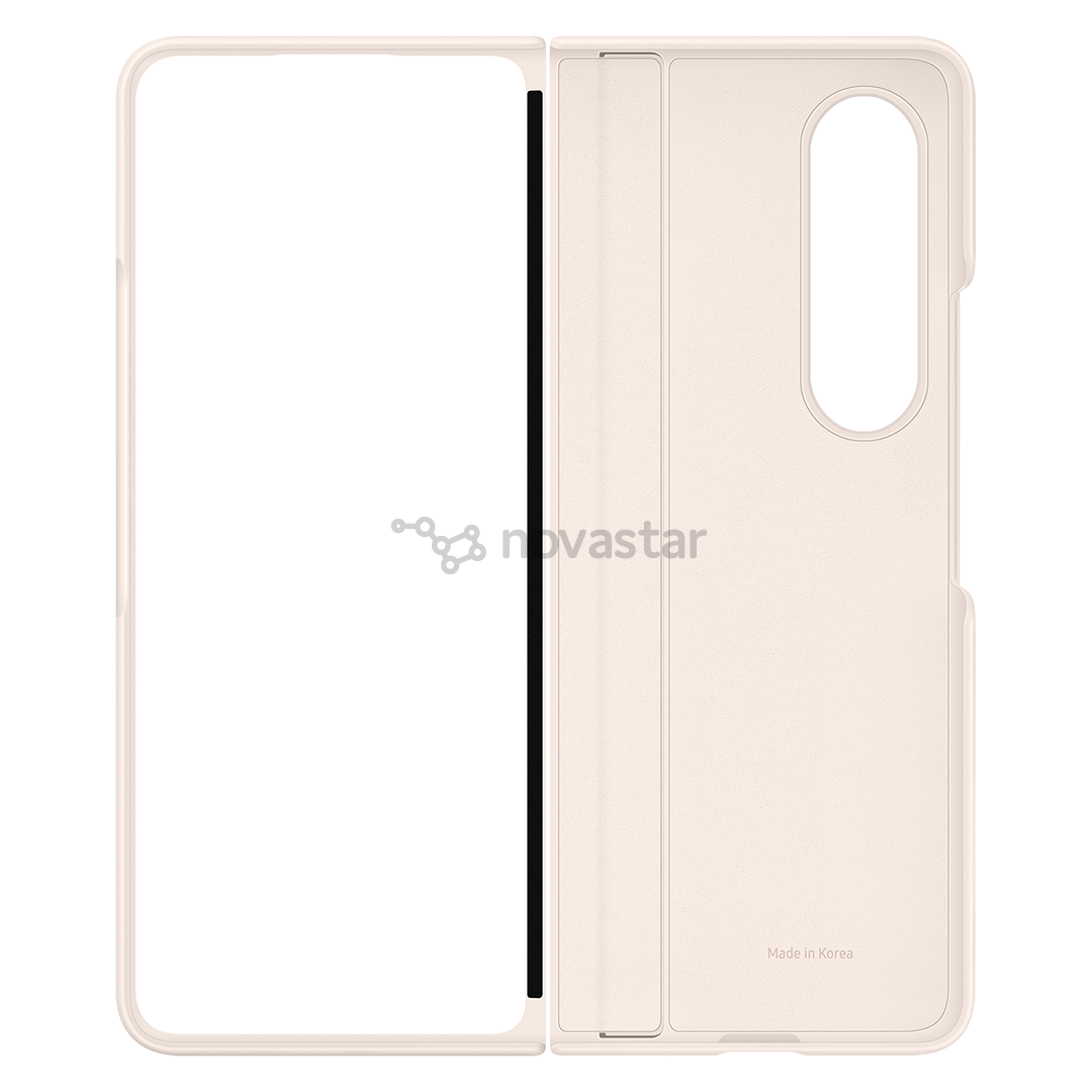 Dėklas Samsung Galaxy Fold4 Slim Standing Cover, beige