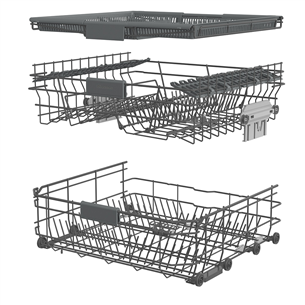 Hisense, 16 komplektų talpa, plotis 60 cm - Įmontuojama indaplovė