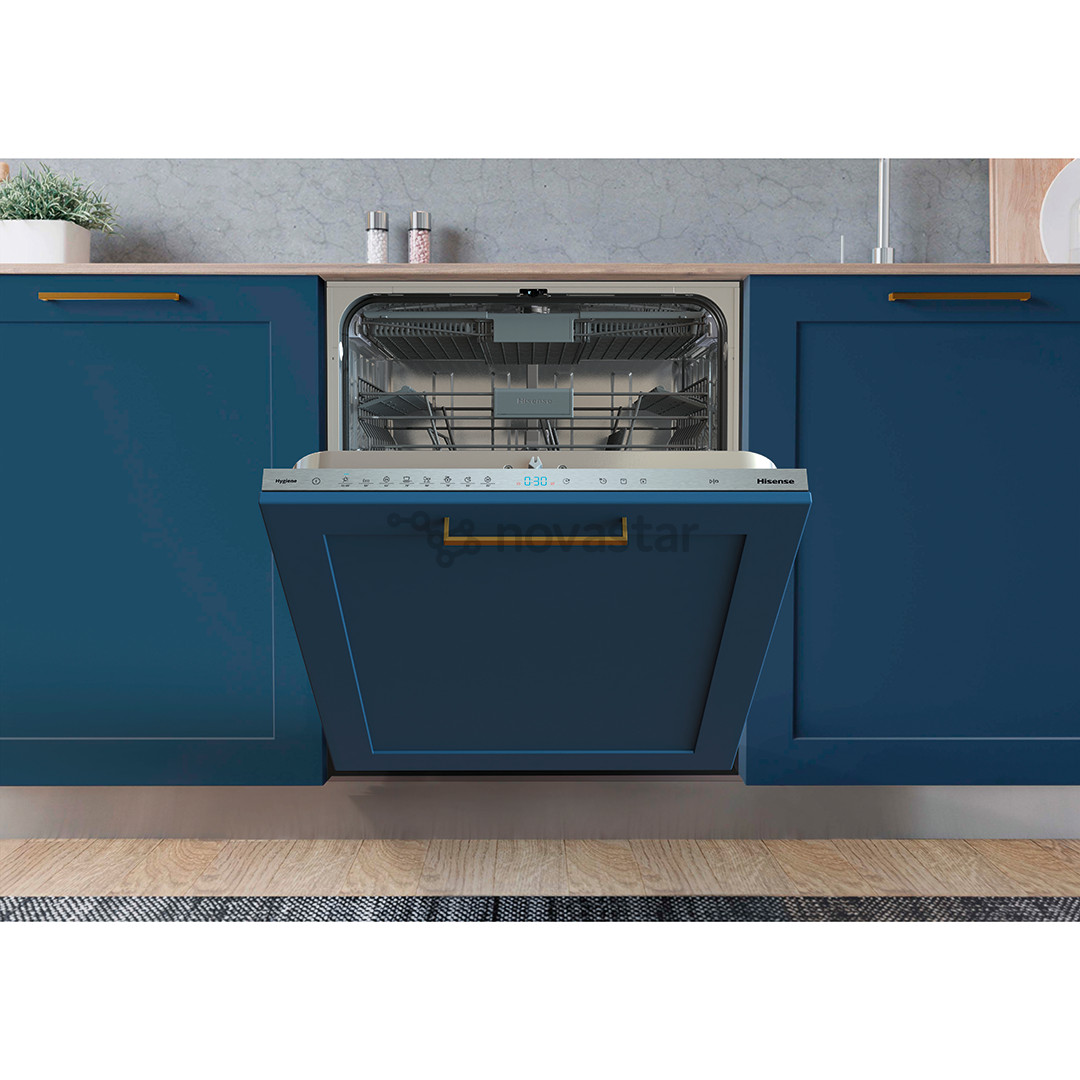 Hisense, 16 komplektų talpa, plotis 60 cm - Įmontuojama indaplovė