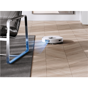 Dulkių siurblys robotas Ecovacs Deebot T10 Plus, vacuuming and mopping, white