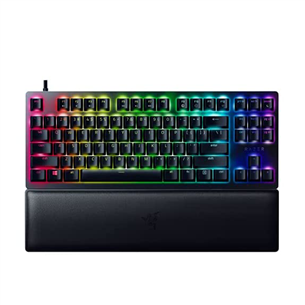 Razer Hunstman V2 TKL, Red Switch, US, черный - Механическая клавиатура