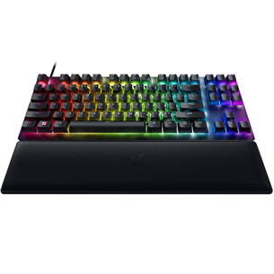 Razer Hunstman V2 TKL, Red Switch, US, черный - Механическая клавиатура