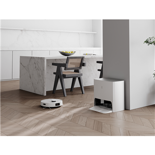 Dulkių siurblys robotas Ecovacs Deebot T10 Turbo, vacuuming and mopping, white